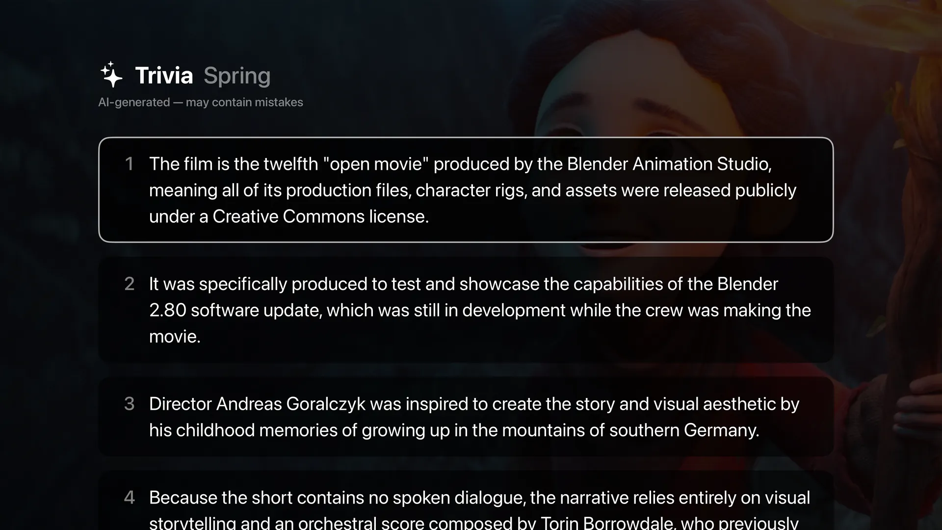 AI-generated trivia about Spring